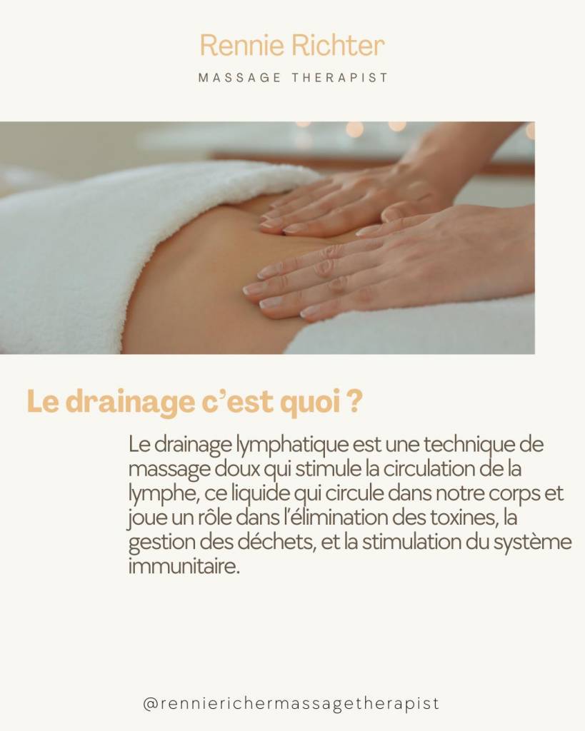 Le Drainage Lymphatique, c'est quoi ?