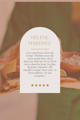 Rennie Richter Massage Balinais avis client