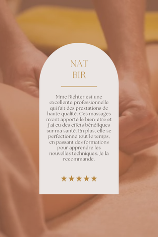 Rennie Richter Massage Deep Tissue avis client