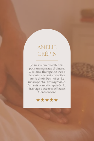 Rennie Richter Massage Detox Lymphatique avis client